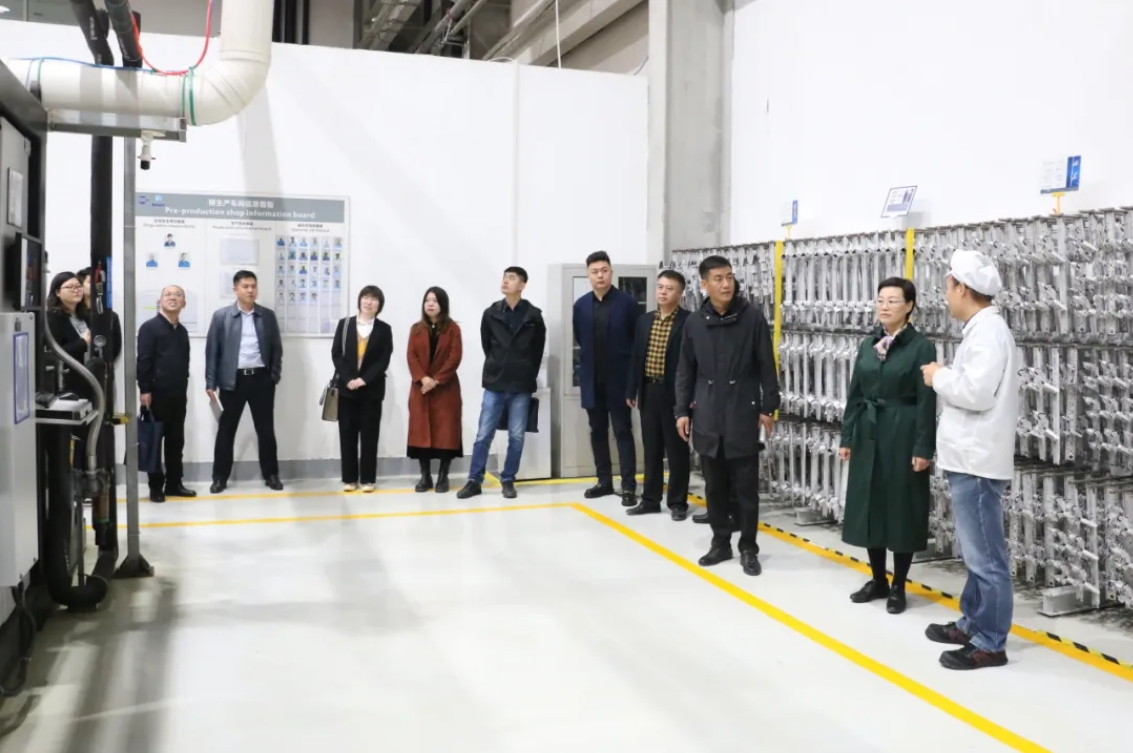 区政协副主席徐继珍带队深入园区走访调研 - 京滨工业园